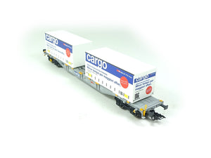 Güterwagen Containertragwagen SBB Cargo, aus Märklin H0 47463-01 neu OVP