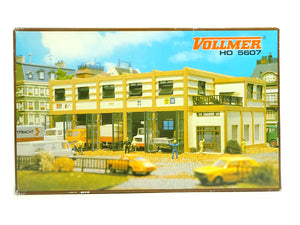 Vollmer H0 Bausatz Modellbau Fahrzeughalle, 5607 OVP