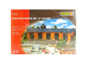 Lokschuppen Drehscheibe Märklin 74861 mit 12°-Teilung, Faller H0 120281 neu, OVP