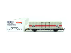 Güterwagen Containerwagen DB, Märklin H0 47370-01 neu OVP