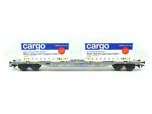 Güterwagen Containertragwagen-Set SBB Cargo, Märklin H0 47463 neu OVP