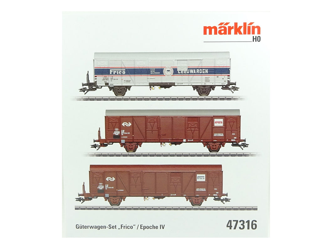 Güterwagen-Set „Frico“ NS 3-teilig, Märklin H0 47316 neu OVP