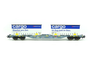 Containertragwagen Gattung Sgnss SBB Cargo, Roco H0 6600028 neu OVP