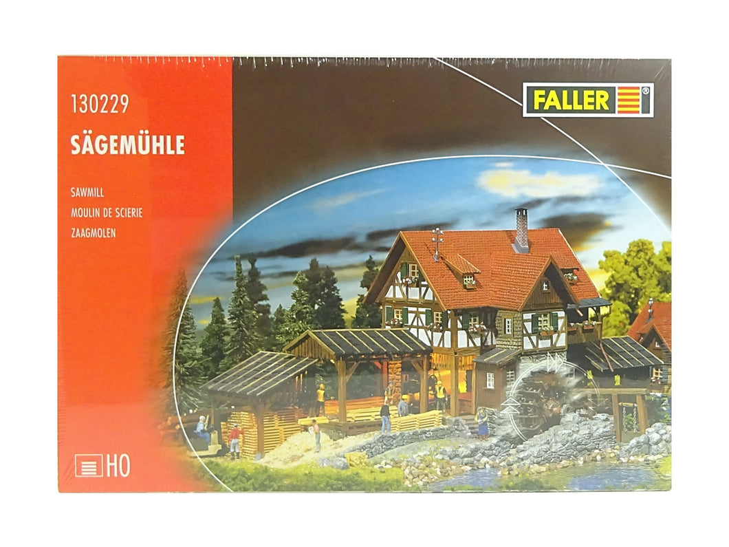 Bausatz Sägemühle, Faller H0 130229 neu OVP