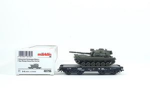 Märklin H0 48796, Schwerlastwagen Rlmmp m. M48, neu, OVP