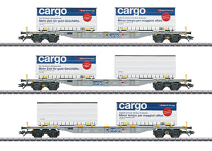 Güterwagen Containertragwagen-Set SBB Cargo, Märklin H0 47463 neu OVP