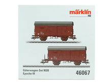 Laden Sie das Bild in den Galerie-Viewer, Güterwagen-Set Kassel NSB 2-teilig, Märklin H0 46067 neu OVP
