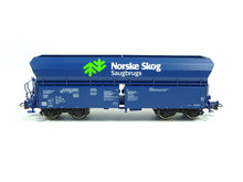 Laden Sie das Bild in den Galerie-Viewer, Güterwagen Selbstentladewagen Norske Skog 3-tlg. Set, Roco H0 77044 neu OVP
