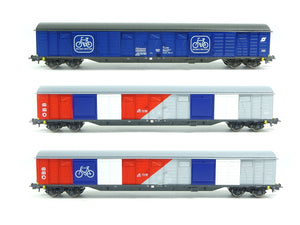 Set Fahrradtransport ÖBB 3 tlg., Roco H0 77022 neu OVP