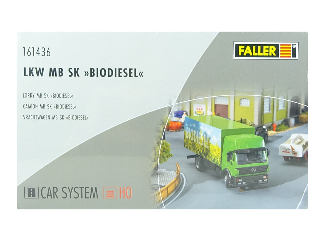 Car System LKW MB SK Biodiesel (HERPA), Faller H0 161436 neu