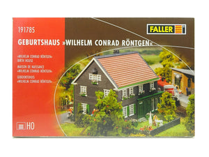 Modellbahn Bausatz Geburtshaus Wilhelm Conrad Röntgen, Faller H0 191785 neu OVP