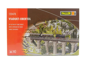 Modellbahn Modellbau Brücken Viadukt Oberteil f. Märklin C-Gleiss , Faller H0 120478 neu OVP