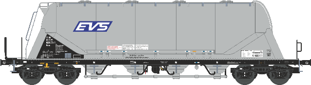 NME H0 503871 AC, Staubsilowagen Uacns 82m³  EVS, neu, OVP