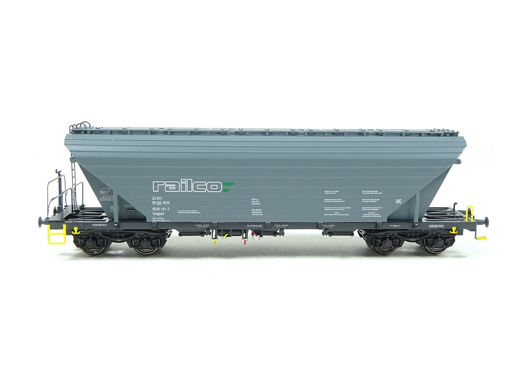 Güterwagen Getreidesilowagen Uagpps 80m³ Railco, NME H0 513662 AC neu OVP