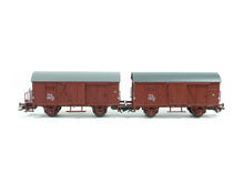 Laden Sie das Bild in den Galerie-Viewer, Güterwagen-Set Kassel NSB 2-teilig, Märklin H0 46067 neu OVP
