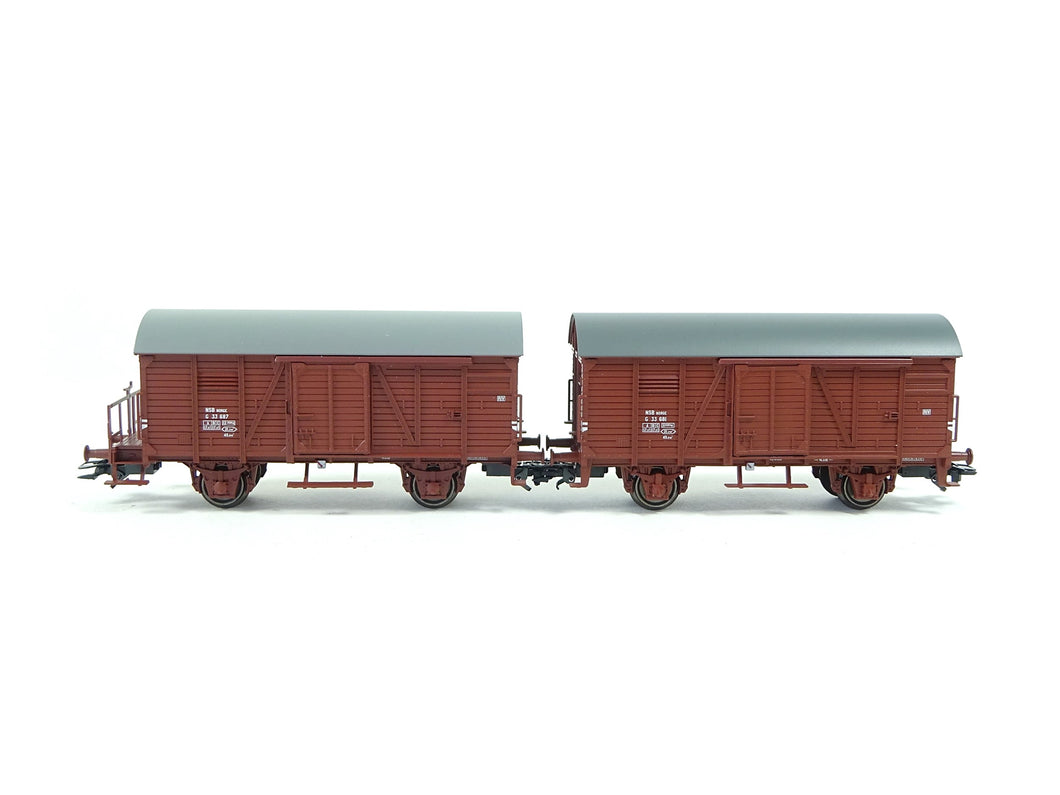 Güterwagen-Set Kassel NSB 2-teilig, Märklin H0 46067 neu OVP