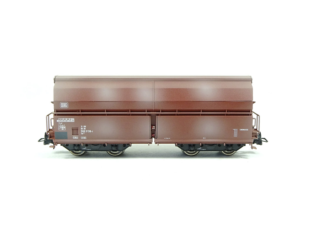 Güterwagen Schwenkdachwagen Kalktransport DB, Roco H0 75869 neu OVP