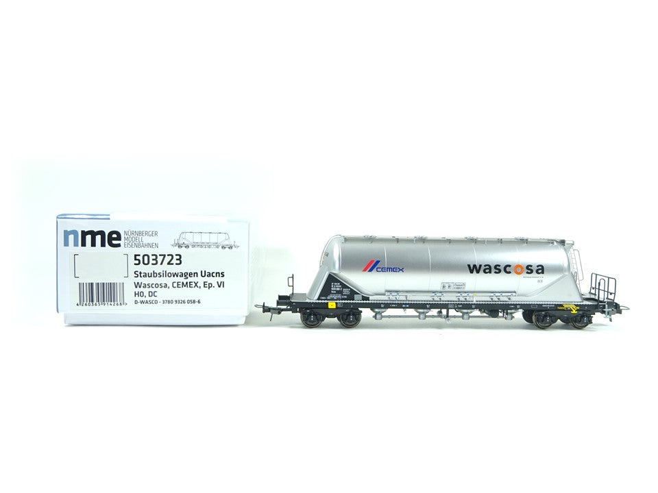 NME H0 503723 DC, Staubsilowagen Uacns 82m³  Wascosa-cemex, neu, OVP