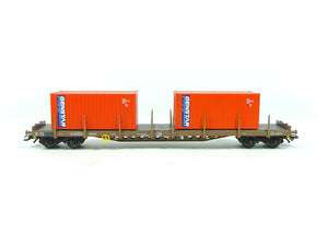 Güterwagen Containerwagen Rs DSB, Märklin H0 47157 neu OVP