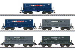 Güterwagen Erzwagen-Set Minéralier ARBED 5-teilig, Märklin H0 48433 neu OVP