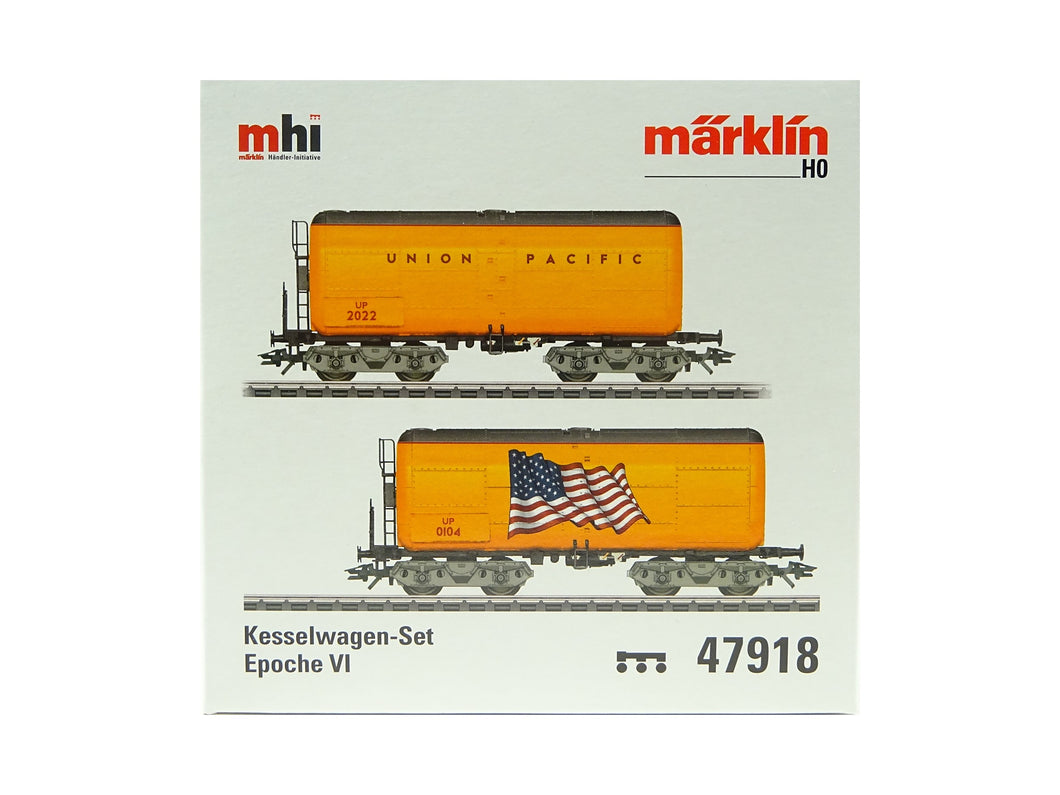 Güterwagen Kesselwagen-Set UP MHI, Märklin H0 47918 neu OVP