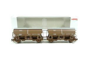 Schwenkdachwagen Paar, DSB, 2 Wagen aus Märklin H0 46309 neu, OVP