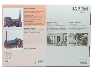 Modellbau Bausatz Fabrik mit Schornstein, Faller H0 191796 neu OVP