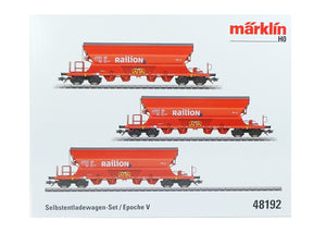 Güterwagen Selbstentladewagen Tanoos DB AG, Märklin H0 48192 neu OVP